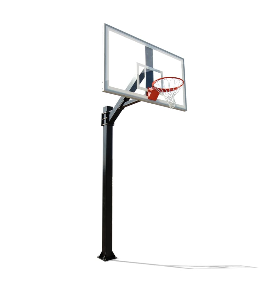 HERCULES Platinum Basketball System — Perfect playground hoop with a gymnasium look that will hold up to all play
